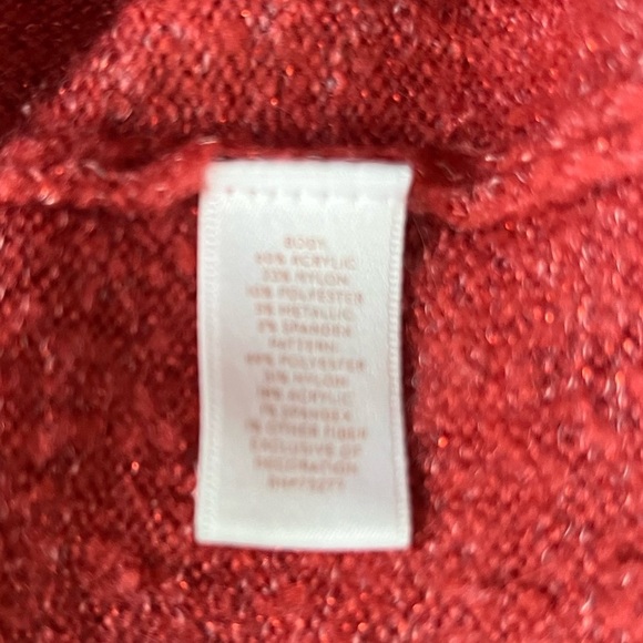 LC Lauren Conrad Winter Penguin Sweater - Sparkly & Fun Fuzzy w Sequins Size XS - Picture 5 of 5